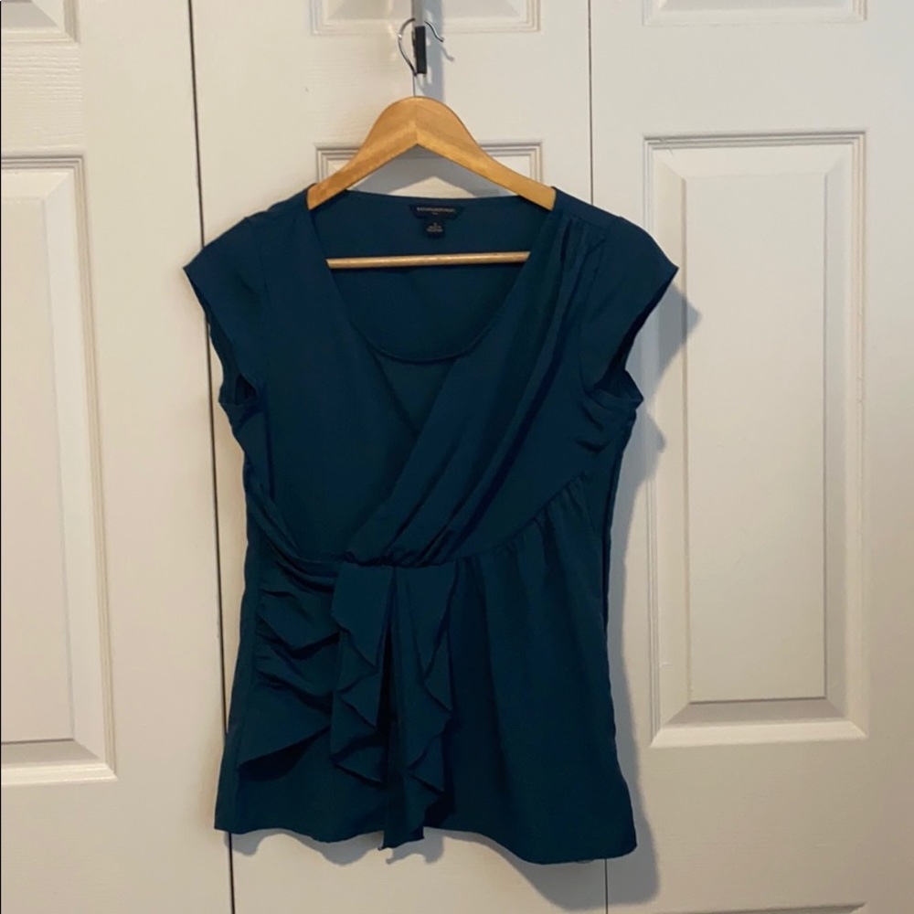 Banana Republic teal blouse